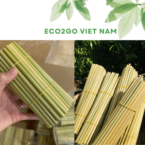 หลอดดูดน้ำแบบออร์แกนิกและธรรมชาติสำหรับ2025หลอดหญ้าเวียดนาม/หลอดดูดหญ้าสำหรับงานปาร์ตี้กำจัดวัชพืชร้านอาหาร - Product Image 4