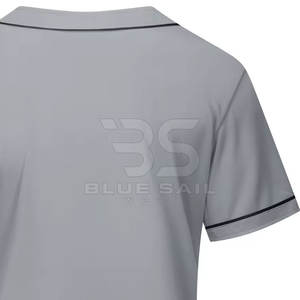 Camiseta de béisbol personalizada para hombre, colores personalizados, nombre, número y logotipo del club, camiseta de béisbol clásica - Product Image 3