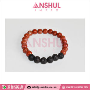 High Quality Lava Stones Diffuser Jewelry Honey Calcite Diffuser <b>Bracelet</b> Aromatherapy <b>Gemstone</b> Beaded <b>Bracelet</b> for Bulk Buyers - Product Image 3