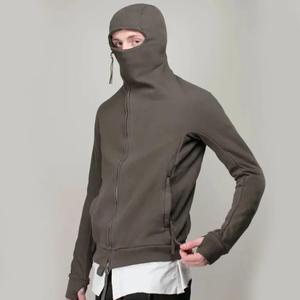 Sudadera con Capucha Ninja para Hombre, Diseño Personalizado, Impresión Digital de Alta Calidad, 400 Gramos, Color Sólido, con Cierre, Transpirable, para Invierno - Product Image 1