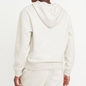 Sudadera con capucha personalizada con cremallera para hombre en estilo callejero hecha con material duradero para invierno teñido liso e impreso digitalmente - Product Image 6