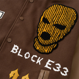 Vente en gros Veste de moto en coton Oem Broderie personnalisée Logo Patch Partout Veste vintage pour hommes Fabriqué au Pakistan - Product Image 5
