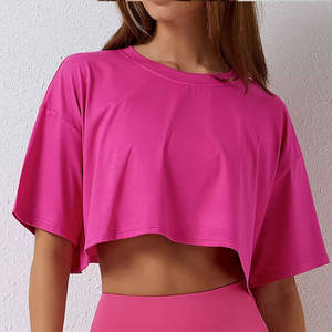 เสื้อครอปมีฮู้ดปักลายสำหรับผู้หญิงเสื้อครอปมีฮู้ดขนาดสหรัฐอเมริกาสำหรับผู้หญิง - Product Image 3