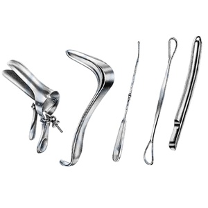 Ensemble d'instruments chirurgicaux professionnels en gros, 5 pièces, pour accouchement normal, obstétrique et gynécologie, contrôle des naissances, CE ISO DADDY D PRO - Product Image 1
