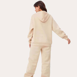 Survêtement personnalisé pour hommes pantalon survêtement cordon décontracté vêtements actifs 100% coton survêtement ensemble 2025 - Product Image 6