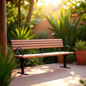 Patio <b>Bench</b> Ibiza 2-Seater L1200xW540xH740mm by Blome - Product Image 3