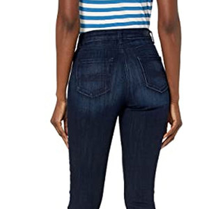 Jeans Rectos de Cintura Alta para Mujer, Estilo Urbano, Ajuste Holgado, 100% Algodón, Lavado a la Piedra, Talla Grande - Product Image 6