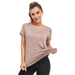 T-shirts pour femmes bon marché et meilleures ventes T-shirt coupe ajustée Service OEM Logo et taille personnalisés T-shirt à manches courtes pour femmes - Product Image 3