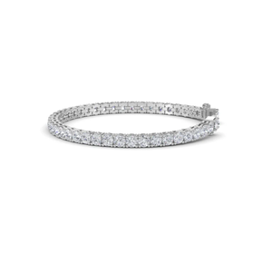 Découvrez le bracelet de tennis Radiant Cut Lab Grown Diamond Idéal pour les mariages et les fêtes de tous les jours Style glamour - Product Image 2