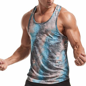 Respirant Gym vêtements musculation gilet Muscle Fit débardeur pour hommes sans manches entraînement débardeurs haute qualité vêtements pour hommes - Product Image 4
