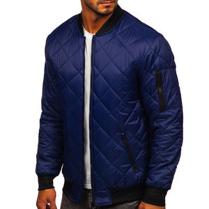 Nouvelles vestes bomber en toile pour hommes, très vendues, respirantes, grandes tailles, personnalisables, 100% polyester, coupe-vent, broderie rapide - Product Image 5