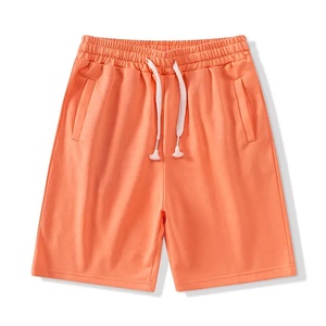 French-Terry Jogger-Cargo Blanked Hommes Sports d'été Casual Running-Workout Nouveau Style Respirant Coton Shorts Street Wear Shorts - Product Image 1