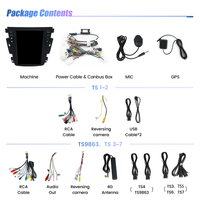 MEKEDE-Reproductor de audio TS para coche, Radio con Android, wifi, 4G, DVR, DSP, TMPS, para Nissan Teana 2003-2007