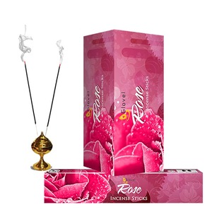 ธูปหอมกลิ่นดอกไม้หรูหราแบบพรีเมี่ยม20แท่งต่อกล่องวัสดุเมล็ดหอมใช้แพ็ค6ชิ้น - Product Image 3