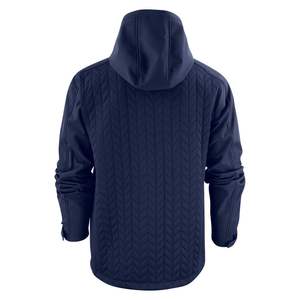 Chaqueta Softshell para Hombre, Diseño Acolchado, con Capucha, Resistente al Viento, para Uso Diario, Capa de Rendimiento, Precio al por Mayor, OEM - Product Image 4