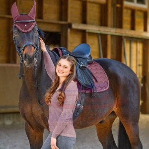 แผ่นรองอานม้าเบาะแบบกําหนดเองที่ทนทานราคาขายส่งแผ่นรองอานม้าขี่ตัวอย่างฟรี - Product Image 4