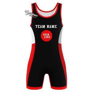 Trajes de Lucha Libre Hechos a Medida, Singlet de Lucha Libre con Diseño Genial, Singlets de Lucha Libre Transpirables con Diseño Personalizado - Product Image 5