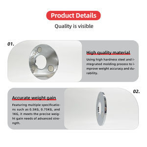 <span class=keywords><strong>Discos</strong></span> de Peso de Acero <span class=keywords><strong>Calibrados</strong></span> para Levantamiento de Potencia - Product Image 5
