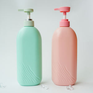 2025 Hot Deal HDPE botella de bomba de plástico multicolor 750ml OEM embalaje cosmético para champú espuma Vietnam diseño limpiador Facial - Product Image 1