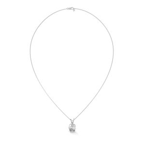 จี้เพชรสวยงามหรูหรา ทำจากเงินแท้ ประดับด้วยเพชรที่เพาะเลี้ยงในห้องปฏิบัติการ เหมาะสำหรับเป็นของขวัญวันเกิด ของขวัญวันครบรอบ - Product Image 3