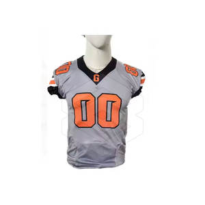Best <b>Price</b> American <b>Football</b> Jersey Custom Name Printed 100% Polyester Sports Wear Breathable and Plus Size New Arrival - Product Image 6