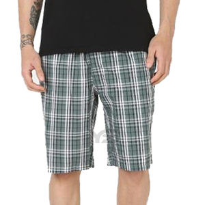 กางเกงขาสั้นผ้าฝ้าย100% สำหรับผู้ชายและผู้หญิงกางเกงน้ำหนักเบาแบบเรียบใส่ได้ทั้งชายและหญิงแบบลำลองเอวสูงปานกลางมีโลโก้ตามสั่ง - Product Image 1