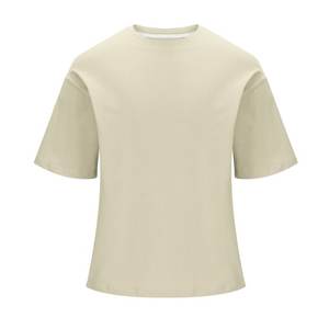 T-shirts en coton pour hommes à la mode courte 2025 T-shirt mince à col rond pour hommes T-shirt décontracté de couleur unie 18 couleurs M-6XL de grande taille en gros - Product Image 1