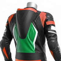 Combinaison en cuir pour moto de nouvelle conception, logo personnalisé, combinaison de course en cuir pour moto, vêtements en cuir pour motocycliste, combinaisons de course pour moto