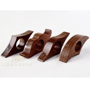 Finger <b>Ring</b> Reader Support Book Finger Holder <b>Wooden</b> - Product Image 2