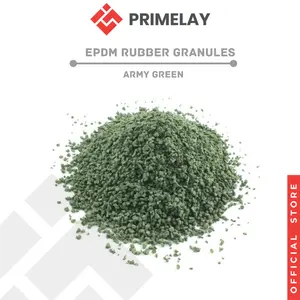 Армейские зеленые резиновые гранулы EPDM для игровых полов спортивные поверхности толщиной 1-4 мм в мешке 25 кг