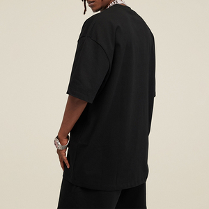 300 Gsm Luxury <b>T</b> <b>Shirt</b> Oversized Blank <b>White</b> Tshirt Black Streetwear <b>T</b>-<b>shirt</b> for <b>men</b> - Product Image 2