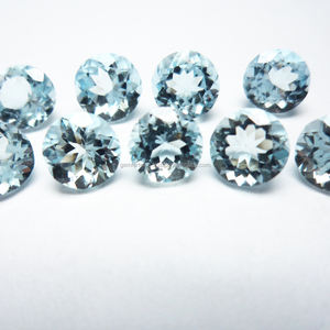 5X3MM Oval Facetado Aguamarina Piedras preciosas sueltas Fabricación de joyas DIY Hecho a mano Venta al por mayor Mejor precio 3A Grado Aguamarina - Product Image 5