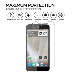 ANTISHOCK สำหรับ ZTE แกรนด์ เอส 2 ฟิล์มกันรอยหน้าจอ อุปกรณ์เสริมมือถือที่ทนทานและดูดซับแรงกระแทก - Product Image 1