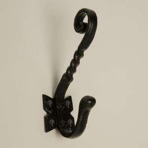 Stylish Black Iron <b>Wall</b> <b>Hooks</b> with a Modern Touch Perfect <b>for</b> Keeping <b>Keys</b> Jackets and Umbrellas Neatly Organized - Product Image 2