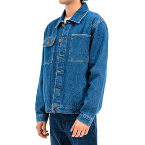 Élégant 2024 Nouveau design personnalisé pour hommes Denim Jeans Veste Prix de gros pour la saison de printemps - Product Image 3
