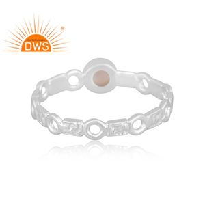 Hot Selling Fine Sterling <b>Silver</b> Natural Ethiopian <b>Opal</b> Gemstone Statement <b>Ring</b> Custom Jewelry Manufacturer - Product Image 4