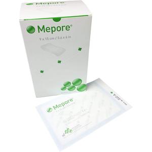 Pansement adhésif Mepore 671000, pansement auto-adhésif pour plaies, 9 cm x 15 cm, dos semi-perméable, stérile, paquet de 50 - Product Image 1
