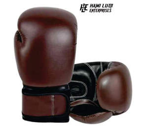 ถุงมือชกมวยหนังแท้คุณภาพสูง พิมพ์โลโก้ได้ สำหรับศิลปะการต่อสู้และนักมวยมืออาชีพ ขายส่ง - Product Image 5