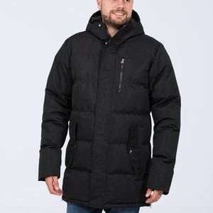 Veste matelassée pour homme, personnalisée, imperméable, de haute qualité, style décontracté, fermeture éclair, unie, légère, pour homme - Product Image 1