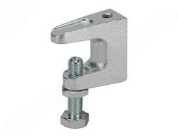 Accessoire de construction en acier coulé à pince de faisceau réglable robuste pour sac de finition de plaque de zinc de forme carrée d'échafaudage de coffrage - Product Image 3