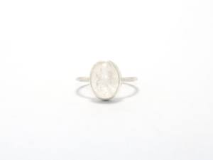 Anillo clásico de cuarzo de Plata de Ley 925, anillo de cuarzo de cristal de calidad superior hecho a mano, joyería de plata al por mayor, regalo de dama de honor - Product Image 2