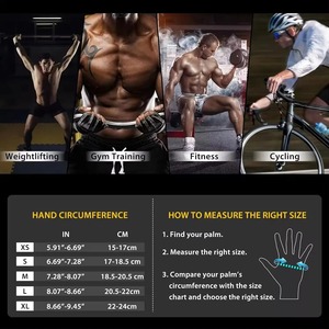 ถุงมือฟิตเนสยิมออกแบบโลโก้ได้ตามต้องการ - Product Image 3