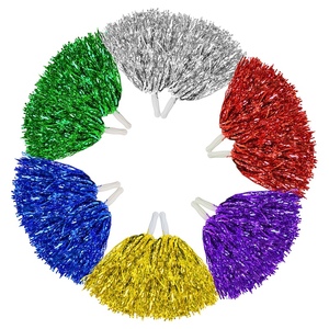 Pompons Métalliques Personnalisés <span class=keywords><strong>pour</strong></span> l'Esprit d'Équipe, Agitateurs d'Esprit d'Équipe <span class=keywords><strong>pour</strong></span> les Matchs <span class=keywords><strong>de</strong></span> Football et <span class=keywords><strong>de</strong></span> Basketball / Fournitures <span class=keywords><strong>pour</strong></span> les Équipes <span class=keywords><strong>de</strong></span> Cheerleading - Product Image 4