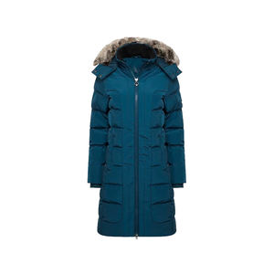 Veste d'hiver Parka Jacket Outdoor Jacket Down Jacket Hoodie Jacket with Quilting & Fur Mens Womens & Kids in Waterproof fabric - Product Image 1