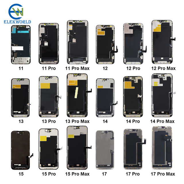 Wholesale Price for iPhone X 11 12 13 14 15 16  17 Pro Max Incell Customized Package for iPhone  Screen Replacement for iphone