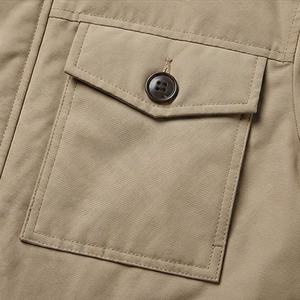 Vestes parka pour hommes, vêtements d'extérieur élégants, manteau léger, coupe-vent respirant, vêtements décontractés pour l'extérieur, options de couleurs personnalisées - Product Image 5