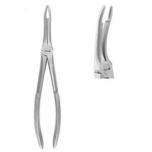 Forceps d'extraction dentaire manuel, usage dentaire professionnel, acier inoxydable de qualité médicale, finition miroir mat, réutilisable - Product Image 1