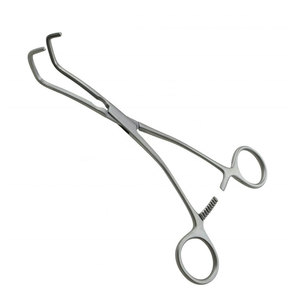 Pinces chirurgicales manuelles réutilisables en acier inoxydable avec finition lisse, certifiées CE, service OEM pour instruments médicaux - Product Image 1