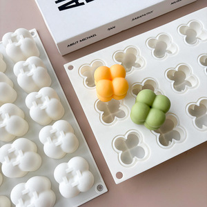 DIY Miniature Magic Ball Silicone <b>Mold</b> 15-Piece Mousse Chocolate & Scented <b>Candle</b> <b>Mold</b> - Product Image 1