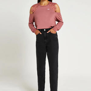 Sweat-shirts personnalisés de haute qualité pour femmes, prix bas, design tendance, sweat-shirts à la mode, tissu respirant - Product Image 4